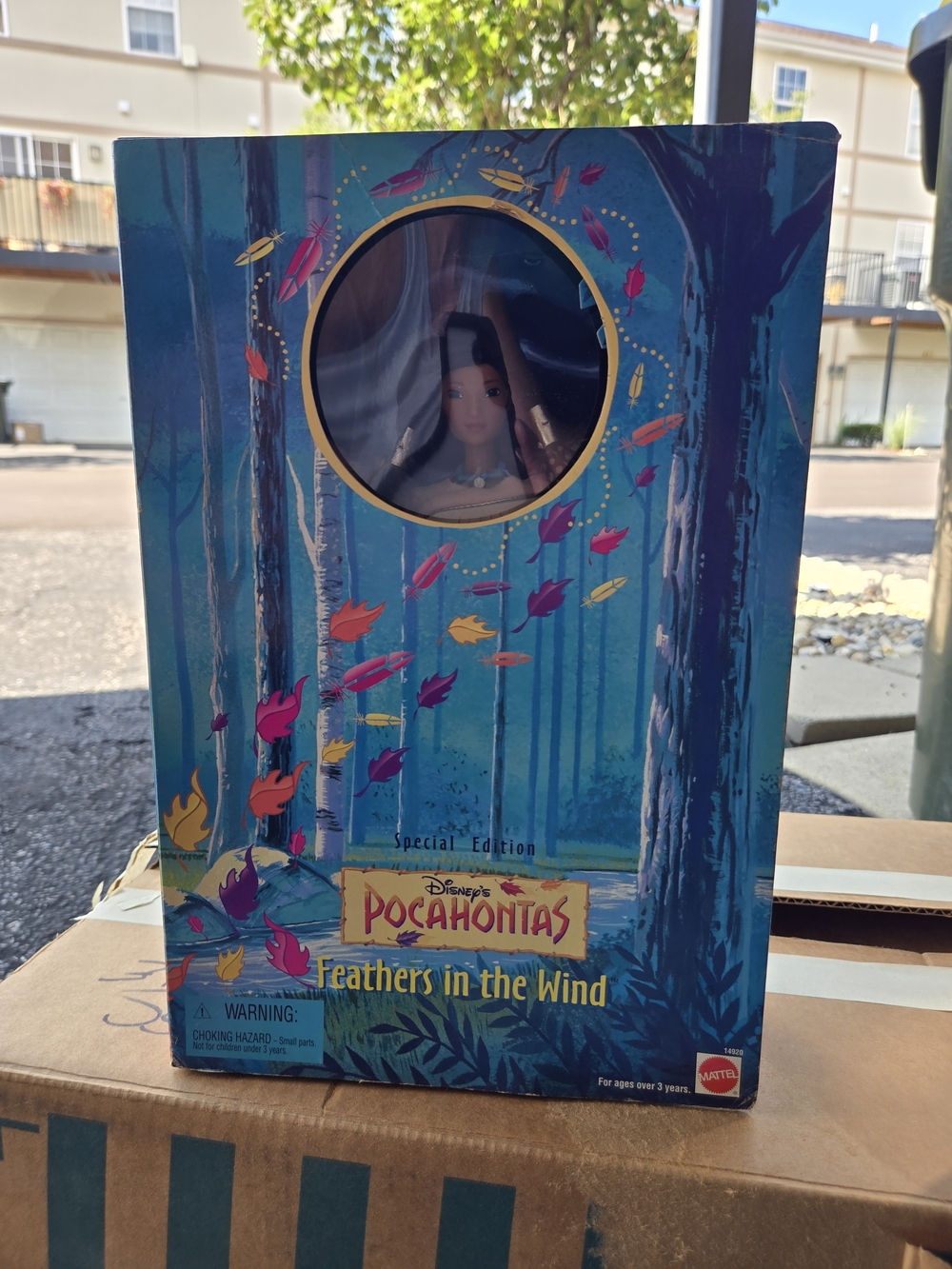 Barbie Pocahontas Special Edition Doll in Teal and Blue Box